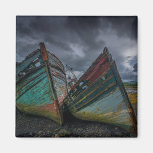 Imán Barcos de pesca viejos