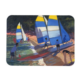 Imán Barcos de vela al sur de Francia 1995