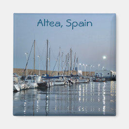 Imán Barcos en el puerto de Altea