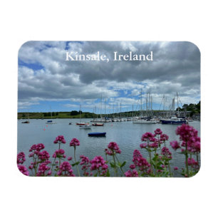 Imán Barcos en el puerto de Kinsale, Irlanda