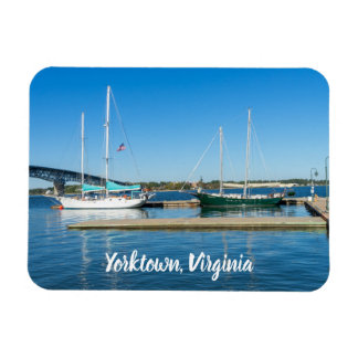 Imán Barcos en el río York por Yorktown
