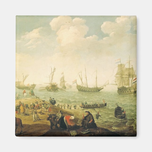 Imán Barcos en una rada holandesa (Frente)