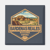Bardenas Reales España Viaje Insignia de Arte