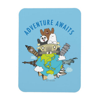 Imán Bare Bears - Aventura