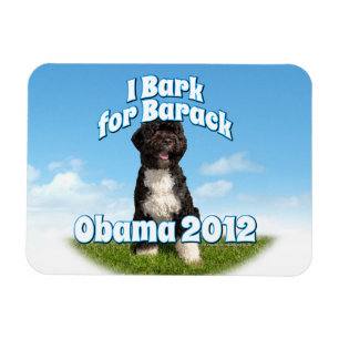 Imán Bark por Barack, Bo, el primer perro Obama