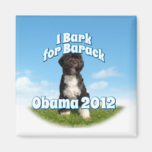 Imán Bark por Barack, Bo, el primer perro Obama