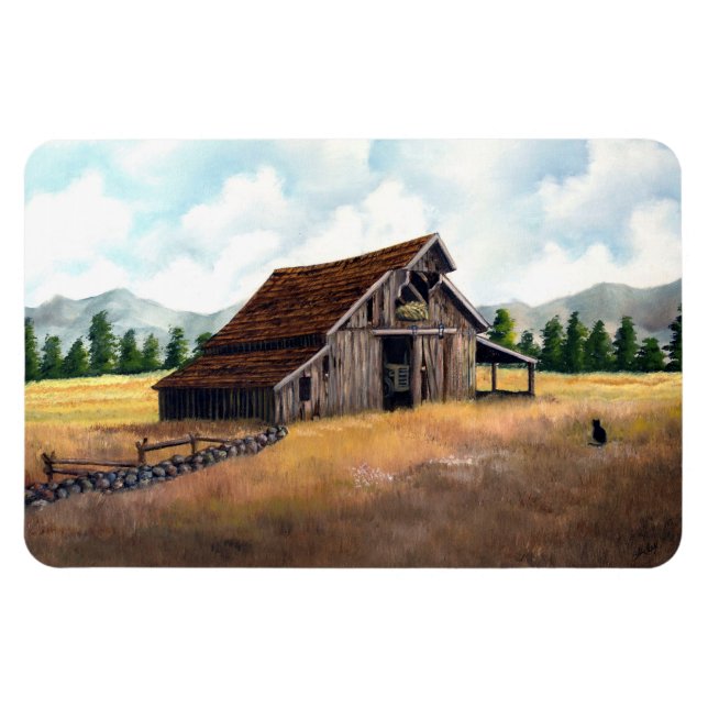 Imán Barn de campo (Horizontal)