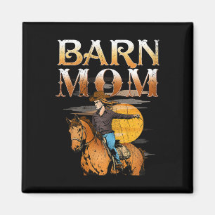Imán Barn Mom I Ecuestres Pony Horse Fan