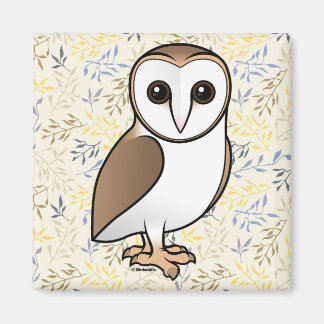 Imán Barn Owl