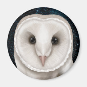 Imán Barn Owl