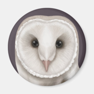 Imán Barn Owl