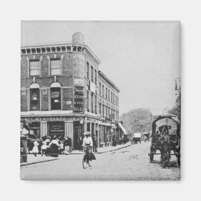 Imán Barn Tavern, Highbury, c.1900 (Frente)