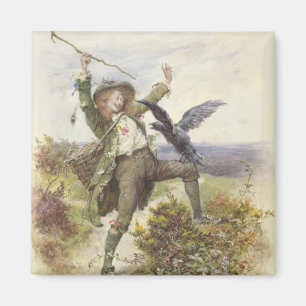 Imán Barnaby Rudge y el apretón del cuervo