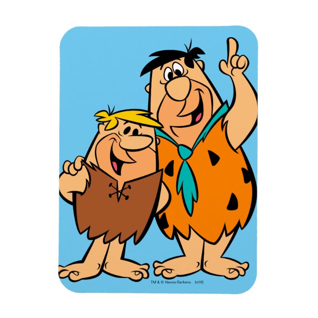 Imán Barney Rubble y Fred Flintstone (Vertical)