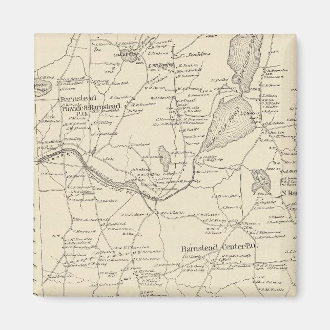 Imán Barnstead, Belknap Co (Frente)