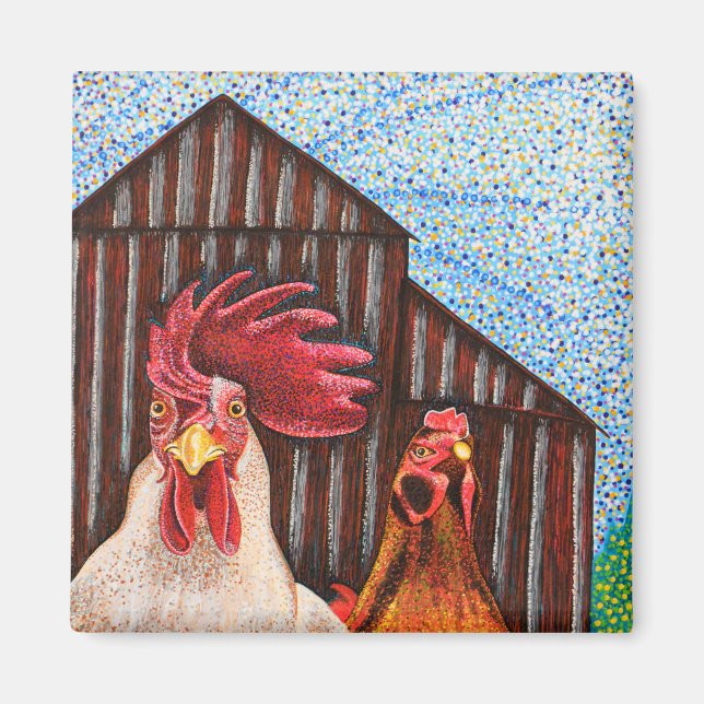 Imán Barnyard Gothic (Frente)