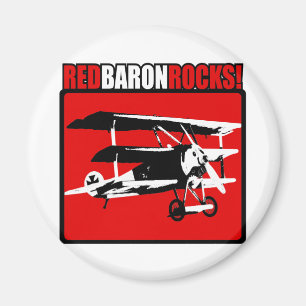 Imán ¡Barón rojo Rocks!