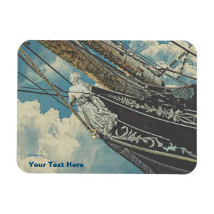 Imán Barque Elissa Figurhead