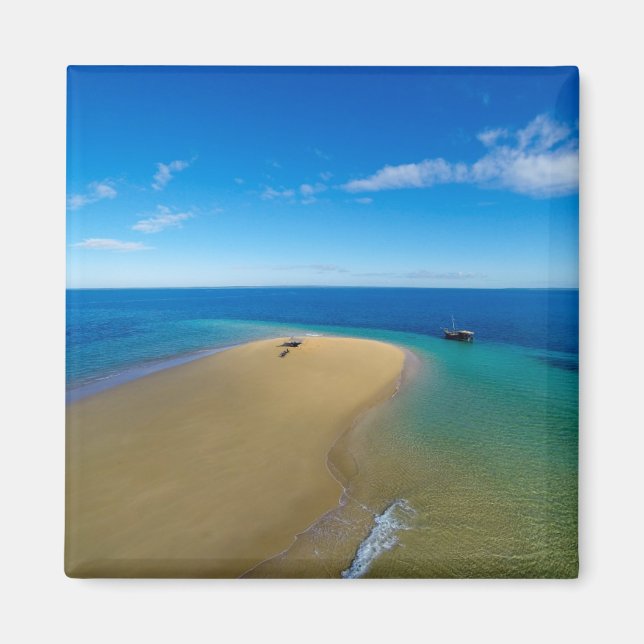 Imán Barra De Arena Y Dhow | Isla Ibo, Mozambique (Frente)