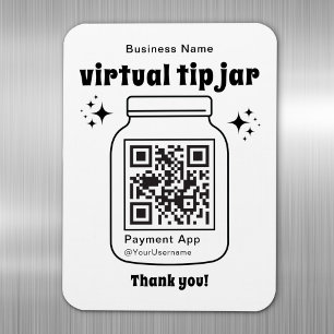 Imán Barra de sugerencias virtual con código QR