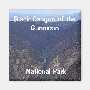 Imán Barranco negro del Gunnison