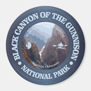 Imán Barranco negro del Gunnison NP (c)