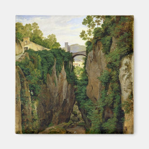 Imán Barranco rocoso en Sorrento, 1823
