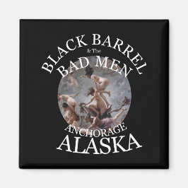 IMÁN BARREL NEGRO Y EL MAL ANCLAJE DE HOMBRES ALASKA AK