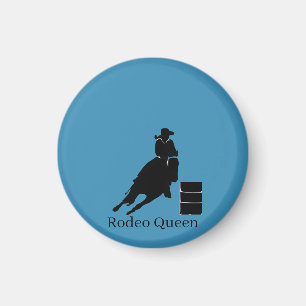 Imán Barrel Racer
