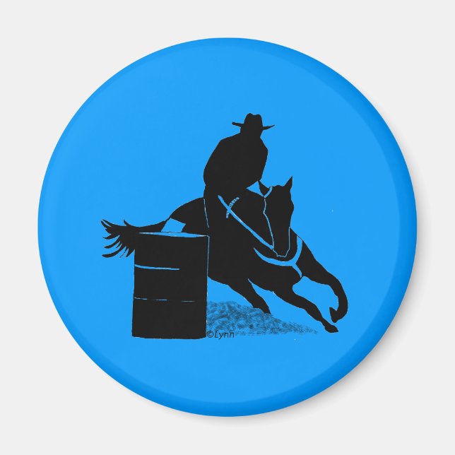 Imán Barrel Racer 200 (Frente)