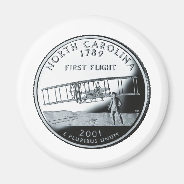 Imán Barrio de Carolina del Norte (Frente)