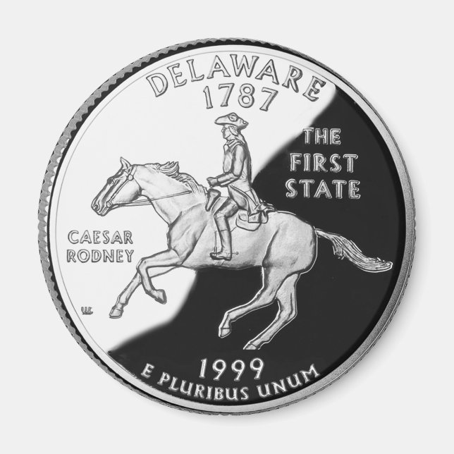 Imán Barrio Estatal de Faux Delaware (Frente)