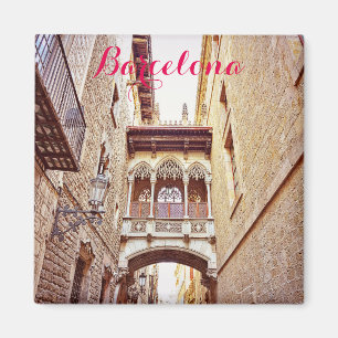 Imán Barrio gótico en Barcelona, España