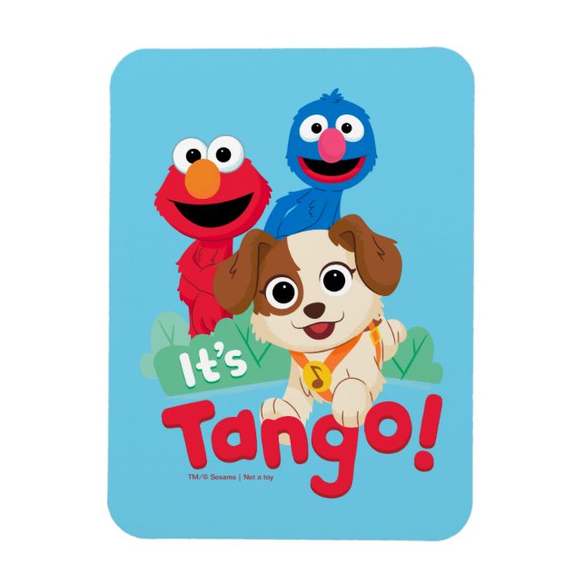 Imán Barrio Sésamo | Es Tango con Elmo y Grover (Vertical)