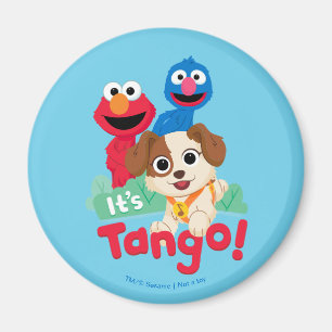 Imán Barrio Sésamo   Es Tango con Elmo y Grover