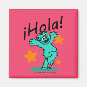 Imán Barrio Sésamo ¡Hola! Rosita