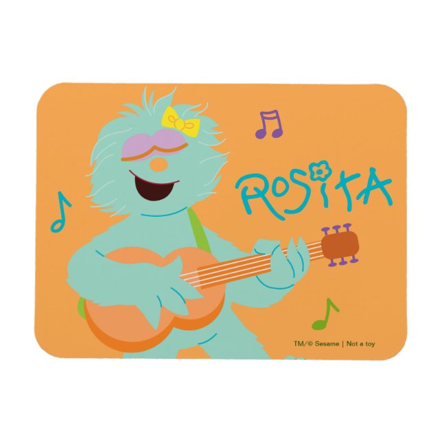 Imán Barrio Sésamo | Rosita Tocando Guitarra (Horizontal)