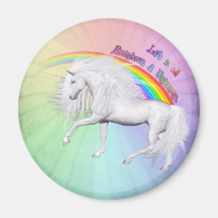 Imán Barrios de lluvia y Unicornios