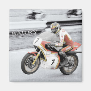 Imán Barry Sheene 2, la versión teñida a mano