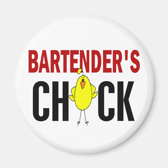 IMÁN BARTENDER'S CHICK (Frente)