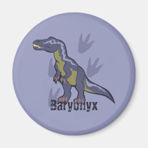 Imán Baryonyx azul