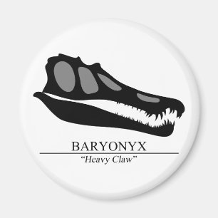 Imán Baryonyx Skull