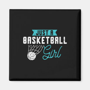 Imán Bas Femeninas Baloncestistas Chica De Baloncesto