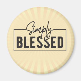 Imán Basado en la fe simplemente bendecida