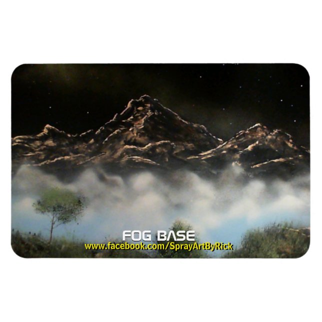 Imán Base de niebla (Horizontal)