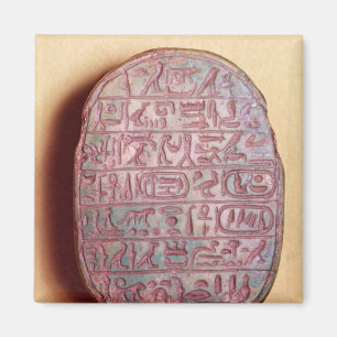 Imán Base de un escarabajo de la boda de Amenhotep III