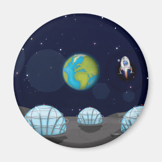 Imán Base lunar