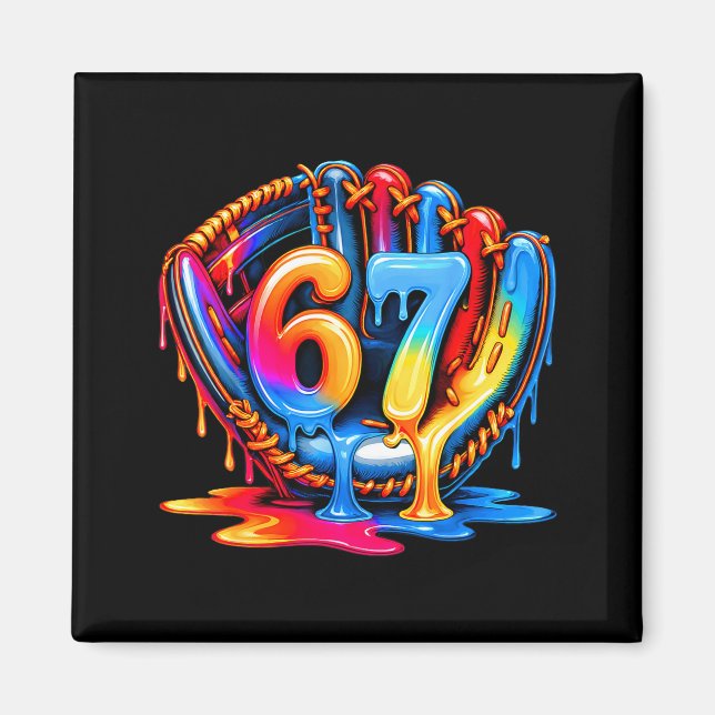 Imán Baseball Drip Ice Cream 67 Baseball Lifestyle 101  (Frente)