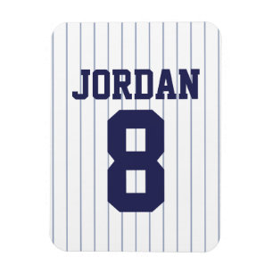 Imán Baseball Jersey with Number