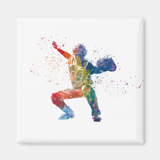 Imán baseball player (Frente)